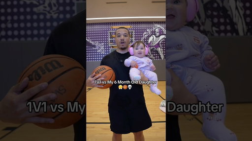 1v1 VS My 6 Month Old Daughter 😂🏀💀