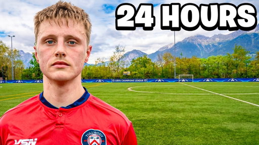 I Became a European Footballer For 24 Hours