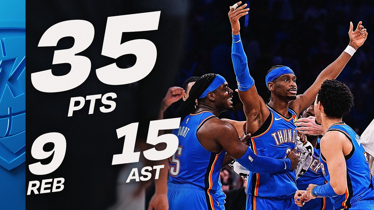 SGA Drops CLUTCH 35-PT DOUBLE-DOUBLE vs Nuggets | March 9, 2026