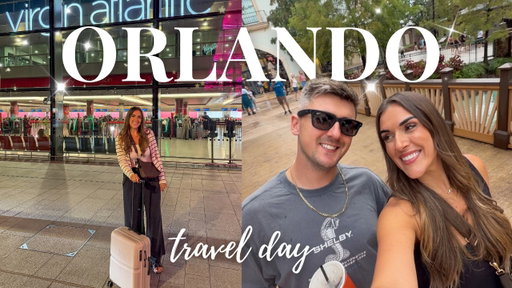 ORLANDO TRAVEL DAY! 🇺🇸✈️ Virgin Atlantic Premium from Heathrow| Portofino Bay & Disney Springs