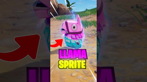 How to Find *NEW* LLAMA Sprite in Fortnite!