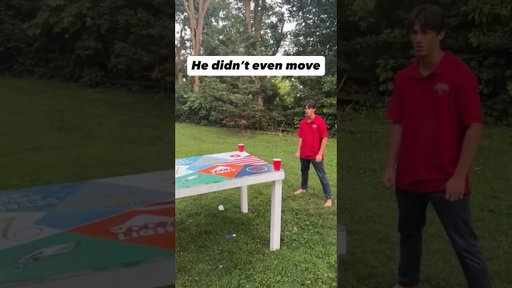 He was FROZEN