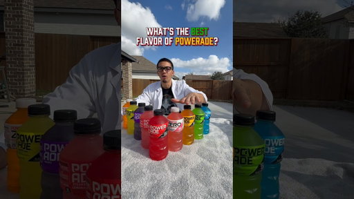 Ranking the Best Flavors of POWERADE 🥵