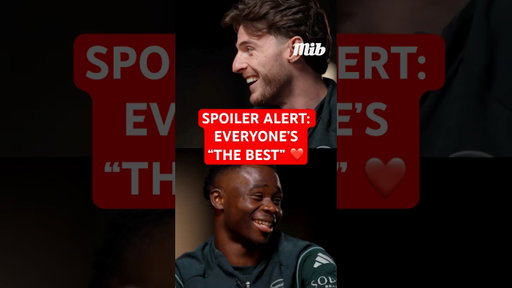 BUKAYO SAKA AND DECLAN RICE DESCRIBE THEIR ARSENAL TEAMMATES