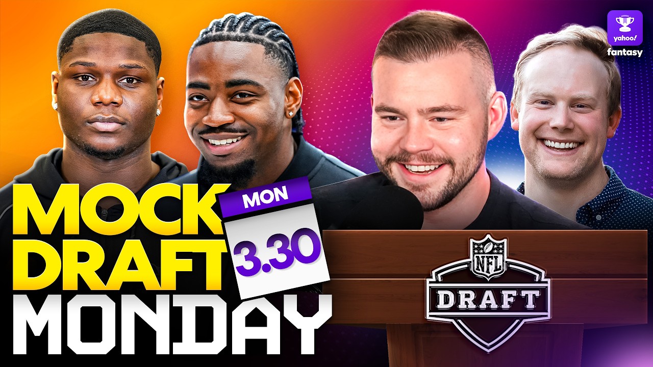 Mock Draft Monday with Josh Norris: Panthers draft 1st round WR + Seattle finds Walker replacement