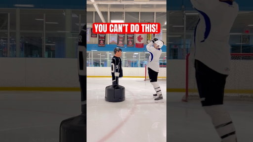Hockey Player goes INSANE swinging stick 🤯 #hockey #pavelbarber
