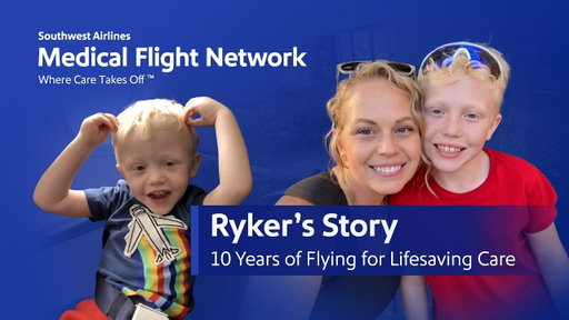 Ryker's Story: 10 Years of Flying for Lifesaving Care