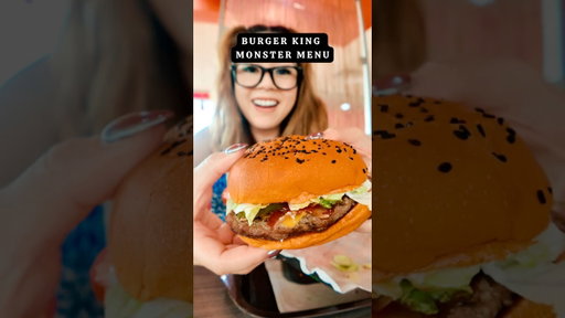 Is Burger King’s New Monster Menu Worth the Hype? 👀 (Limited Edition Halloween Drop!) @BURGERKING