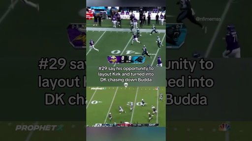 Bro was FLYING to get a hit on Kirk Cousins 💀#nfl #football #highlights #shorts