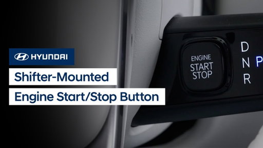Shifter-Mounted Engine Start/Stop Button | Hyundai