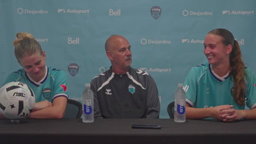 Halifax Tides Post-Match Press Conference | home vs AFC Toronto Aug. 23
