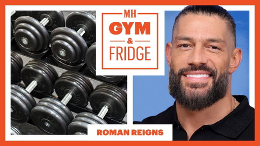 Roman Reigns Shows Off His Gym & Fridge | Gym & Fridge | Men's Health