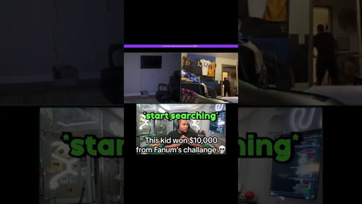 This Kid Won $10,000 From Fanum Scavenger Hunt
