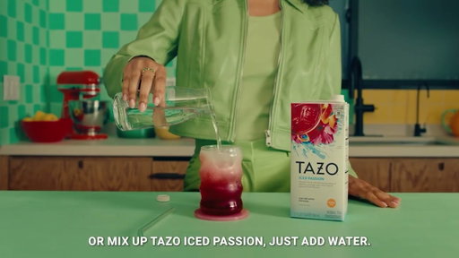 TAZO Bold flavor crafted with a TAZO twist.