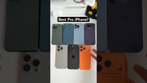 Best iPhone Pro Model Ever?