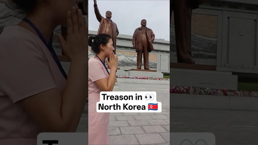 I committed treason in North Korea 👀🇰🇵