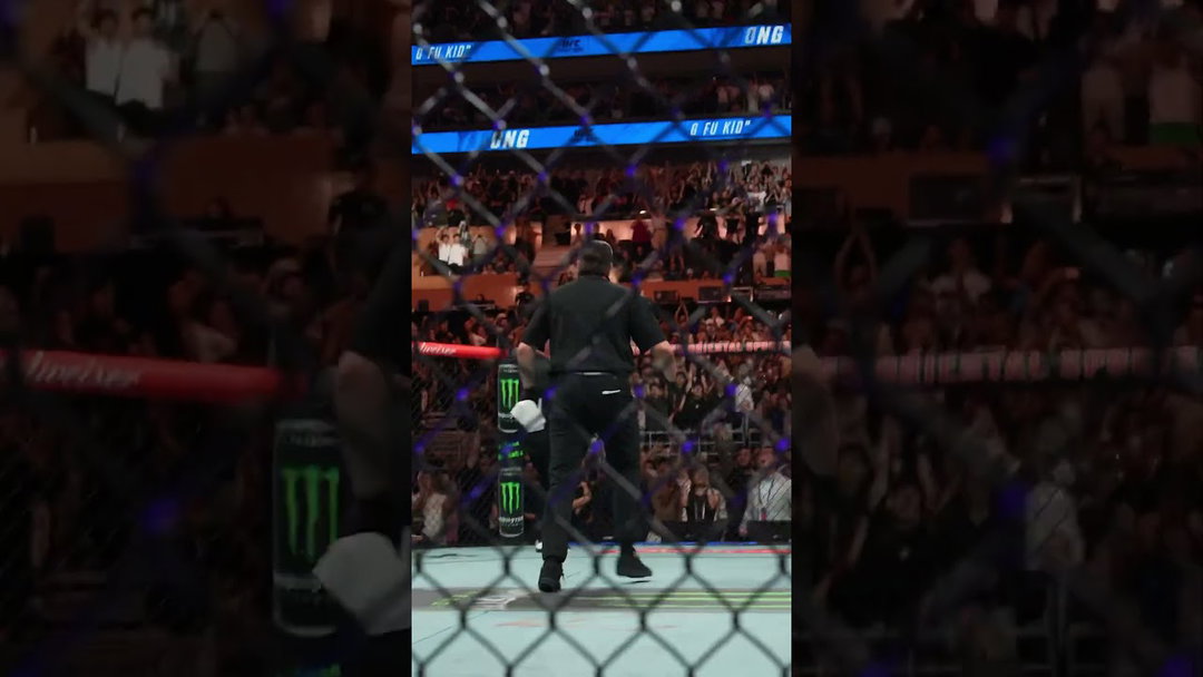 Song Yadong knocked out Usman Nurmagomedov in the main event of #UFCShanghai. 🤩 #UFC #UFCIndia