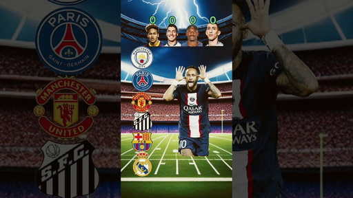 Neymar vs Suarez vs Dembele vs Di María🤯Clubs History🔥#shorts #football #ronaldo
