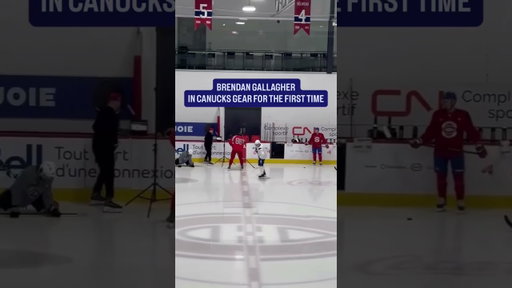 Brendan Gallagher Wears Canucks Gear for the First Time 🏒👀🐳