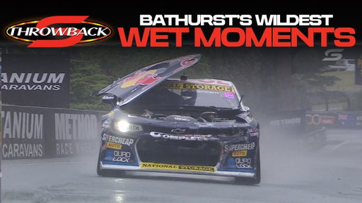 Wildest Moments In The Wet at Bathurst | Throwback | Bathurst 1000