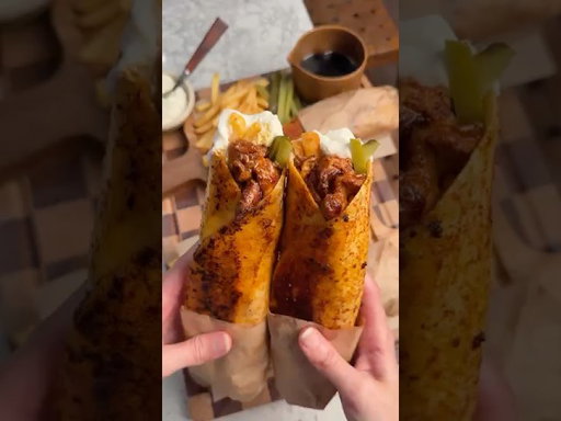 the viral crispy chicken shawarma at home