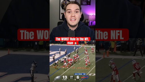 This is the WORST rule in the NFL and they need to change it