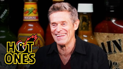 Willem Dafoe Comes Alive While Eating Spicy Wings | Hot Ones