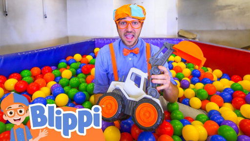 Blippi Goes Digging In A Ball Pit |  Blippi and Meekah Best Friend Adventures | Educational Videos