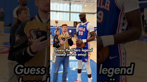 Guess the 76ers legend based on the emoji🔔🏀🤔