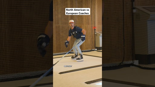 North American vs European Hockey Coaches 🏒 #hockey #coaching