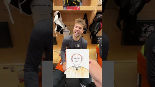 NHL Players Guess Their Teammates from Kids Drawings