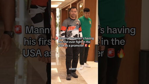 MANNY PACQUIAO’S FIRST EVER BOXING EVENT IN THE USA 🔥 ​⁠#mannypacquiao #elijahpierce #otx #boxing