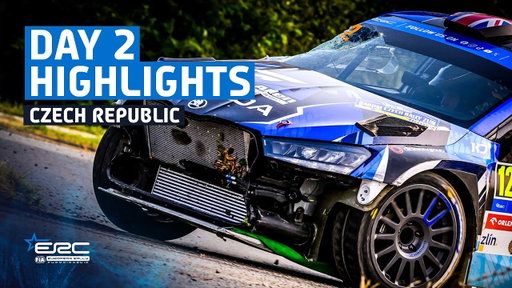 DAY 2 Highlights | ERC Barum Czech Rally Zlín 2025