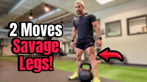 Leg day, Redefined. 2 moves for strength and Muscle.