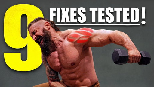 CAN YOU FIX CHRONIC SHOULDER PAIN? We Tested 9 Exercises No-one Talks About To Find Out!
