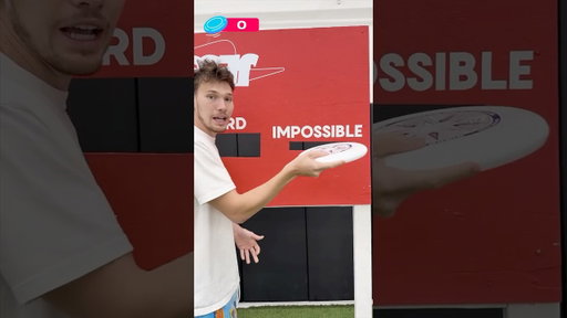 IMPOSSIBLE FRISBEE THROW!