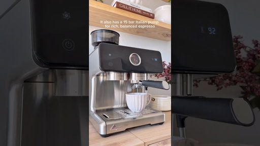 The ACASPRESSO all in one espresso machine☕️🤎 #acaspresso