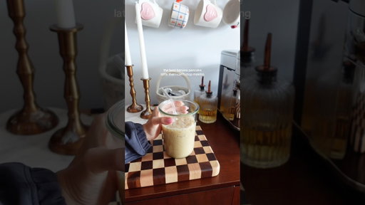 I finally perfected my banana pancake latte recipe