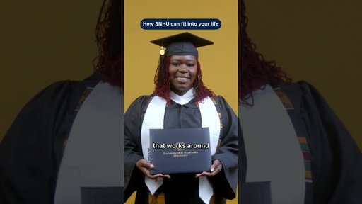 Why choose an #OnlineDegree? Ask these SNHU grads #shorts