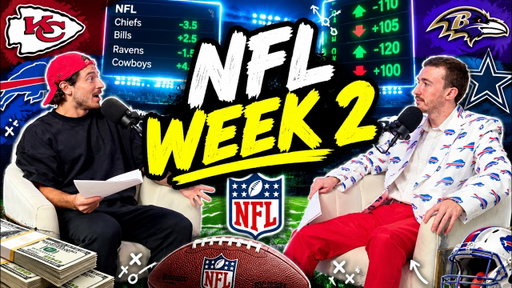 NFL WEEK 2 PICKS - The Derek and Jojo Show