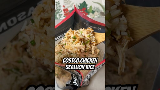 Costco Chicken Scallion Rice hack with a twist! #costco #losangeles #scallionrice #garlic #onions