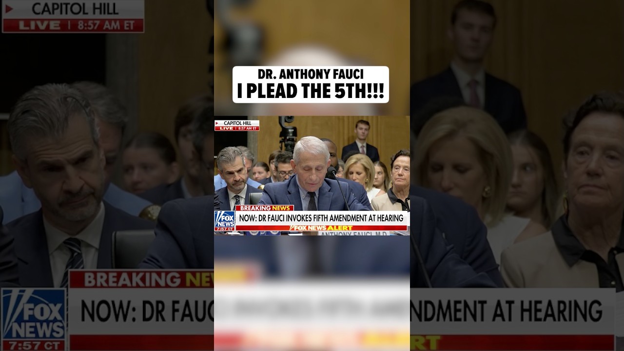 Dr. Anthony Fauci Pleads the Fifth When Grilled About Pandemic