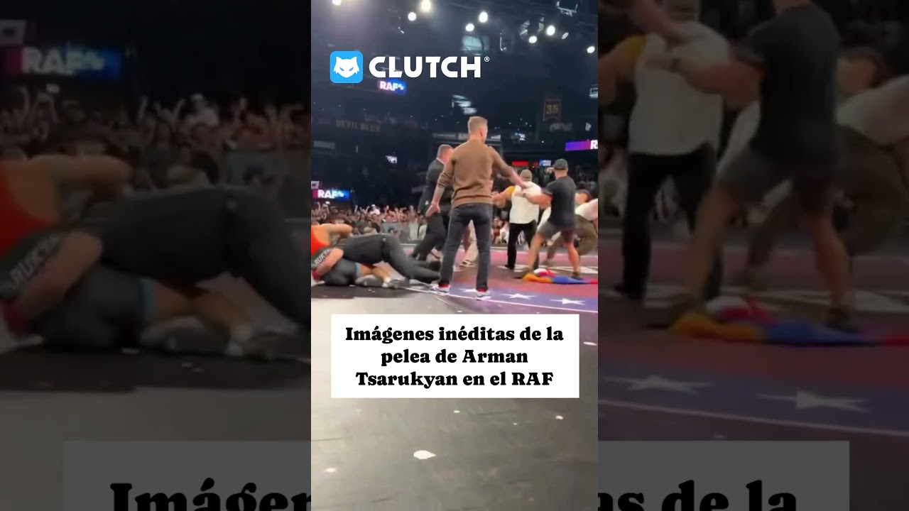 ¡Imágenes inéditas de la pelea de Arman Tsarukyan en el RAF 6!