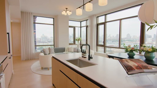 TOURING a Gorgeous 3 Bed Home with Sweeping East River and NYC Skyline Views | SERHANT. New Dev
