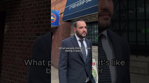 What People Think It's Like Being a Personal Injury Lawyer in NYC