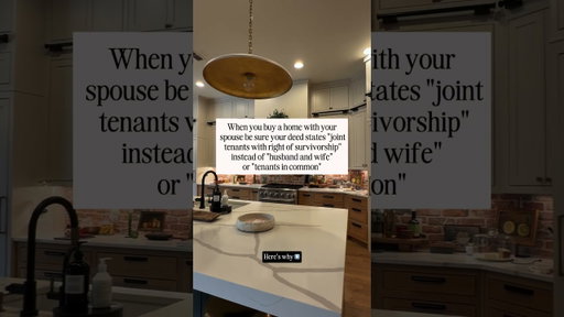 The wrong wording on your deed can matter later.