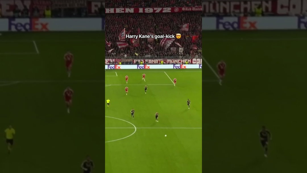 Harry Kane takes goal-kicks too apparently 🤷‍♂️