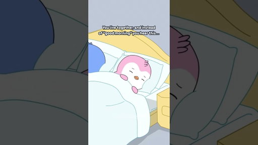 Good Morning 🤭 #animation #relationship #relatable