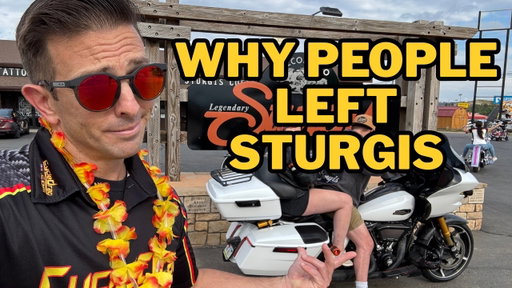 The Real Reason People Left Sturgis Early!
