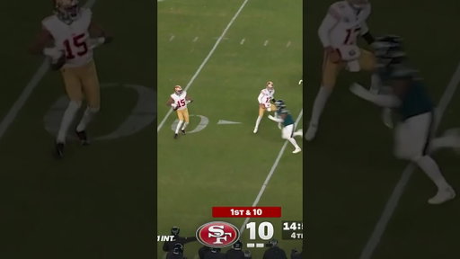 Things getting wild‼️ JJ TD PASS TO CMC 🤯 📺: FOX